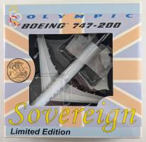 Thumbnail AIRLINER COLLECTIBLE BOEING 747-200 OLYMPIC SOVEREIGN
