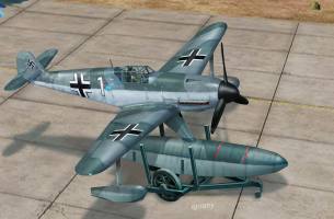 Thumbnail A & A MODELS 4813 BF 109W-2