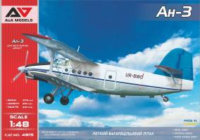 Thumbnail A & A MODELS 4815 ANTONOV AN-3