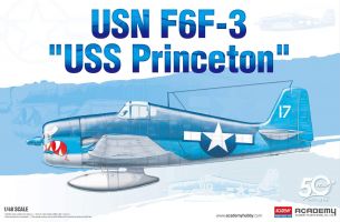 Thumbnail ACADEMY 12332 USN F6F-3 USS PRINCETON