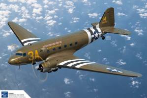 Thumbnail ACADEMY 12633 USAAF C-47 SKYTRAIN
