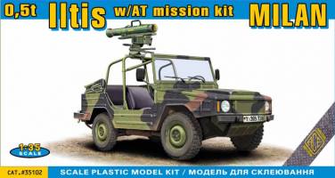 Thumbnail ACE 35102 LLTIS 0.5T LIGHT TRUCK WITH AT MILAN MISSILE SYSTEM