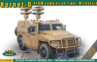 Thumbnail ACE 72180 KORNET-D ATGM COMPLEX ON TIGER-M CHASSIS