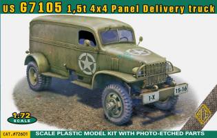 Thumbnail ACE 72601 US G7105 1.5T 4X4 PANEL DELIVERY TRUCK