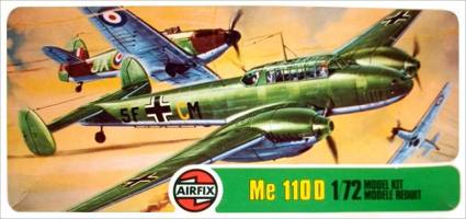 Thumbnail AIRFIX 02006  1975  MESSERSCHMITT Me 110D