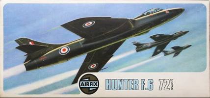 Thumbnail AIRFIX 02008 1973 HAWKER HUNTER F.6