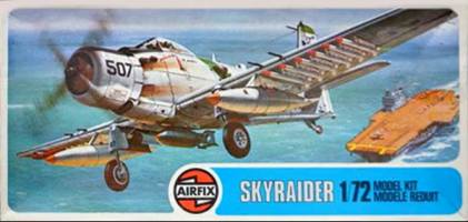 Thumbnail AIRFIX 02030  1975  DOUGLAS SKYRAIDER
