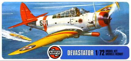 Thumbnail AIRFIX 02034  1974  DOUGLAS DEVASTATOR TBD-1