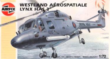 Thumbnail AIRFIX 03054  1988  WESTLAND AEROSPATIALE LYNX HAS 3