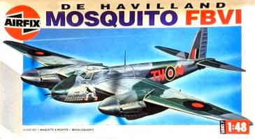 Thumbnail AIRFIX 07100  1990/1992  DE HAVILLAND MOSQUITO FB.VI