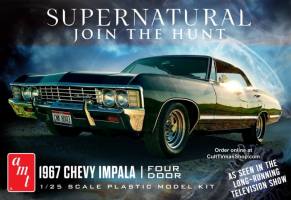 Thumbnail AMT 1124 1967 CHEVY IMPALA 4 DOOR - SUPERNATURAL JOIN THE HUNT