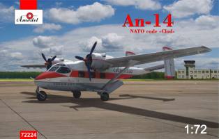 Thumbnail A MODEL 72224 ANTONOV AN-14 NOTO CODE CLOD