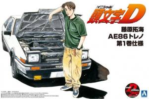 Thumbnail AOSHIMA 05960 TAKUMI FUJIWARA AE86 TRUENO COMICS VOL.1