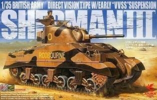 Thumbnail ASUKA MODEL 35017 BRITISH ARMY SHERMAN III DIRECT VISION TYPE WITH EARLY VVSS SUSPENSION