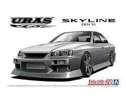 Thumbnail AOSHIMA 06134 URAS SKYLINE ER34 01 25GT-T