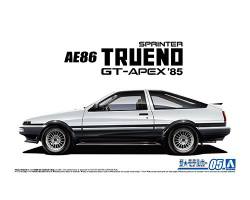 Thumbnail AOSHIMA 06141 TOYOTA SPRINTER AE86 TRUENO GT-APEX 85