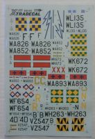 Thumbnail XTRADECAL 1721. 48-043 GLOSTER METEOR F.Mk.8