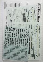 Thumbnail AEROMASTER 1581.148-024 F-14 BASIC LO-VIZ STENCILS