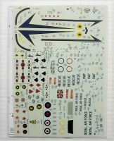 Thumbnail MODELDECAL 1595. 095 RAF PHANTOM FGR2 228 OCU  1988 DISPLAY SCHEME  AND WESSEX HC2/HU5