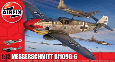 Thumbnail AIRFIX 02029B MESSERSCHMITT BF 109 G-6