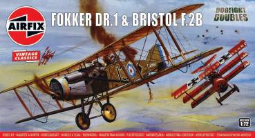 Thumbnail AIRFIX 02141V FOKKER DR.1   BRISTOL F.2B