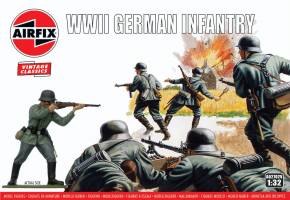 Thumbnail AIRFIX A02702V VINTAGE CLASSICS WWII GERMAN INFANTRY