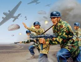 Thumbnail AIRFIX A02712V VINTAGE CLASSICS WWII GERMAN PARATROOPS