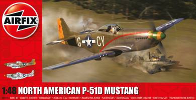Thumbnail AIRFIX 05131A NORTH AMERICAN P-51D MUSTANG
