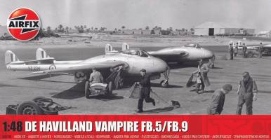 Thumbnail AIRFIX 06108 DE HAVILLAND VAMPIRE FB.5/FB.9