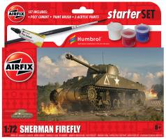 Thumbnail AIRFIX 55002 SHERMAN FIREFLY STARTER SET