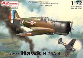 Thumbnail AZ MODEL 7646 CURTISS HAWK H-75A -4