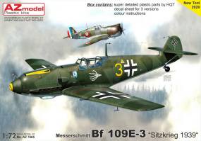 Thumbnail AZ MODEL 7665 MESSERSCHMITT BF 109E-3 SITZKRIEG 1939