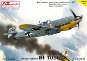 Thumbnail AZ MODEL 7685 MESSERSCHMITT BF 109F-4 JG 5 EISMEER