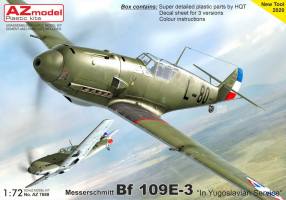 Thumbnail AZ MODEL 7688 MESSERSCHMITT BF109E-3 IN YUGOSLAVIAN SERVICE