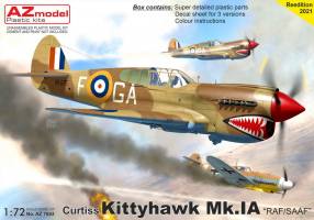 Thumbnail AZ MODEL 7693 CURTISS KITTYHAWK MK.IA RAF/ SAAF