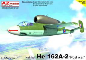 Thumbnail AZ MODEL 7822 HEINKEL HE 162A-2 POST WAR