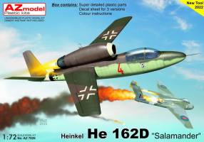 Thumbnail AZ MODEL 7826 HEINKEL HE 162D SALAMANDER
