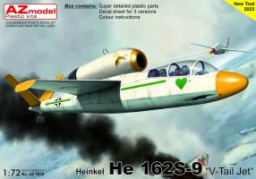 Thumbnail AZ MODEL 7839 HEINKEL HE 162S-9