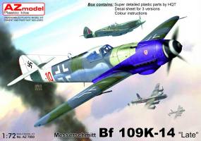 Thumbnail AZ MODEL 7850 MESSERSCHMITT BF 109K-14 LATE