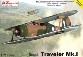 Thumbnail AZ MODEL 7858 BEECH TRAVELER MK.I