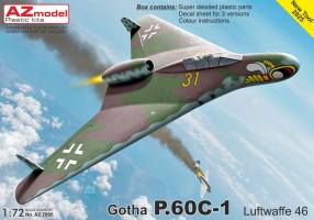 Thumbnail AZ MODEL 7895 GOTHA P.60C-1 LUFTWAFFE 46 GERMAN PROJECT