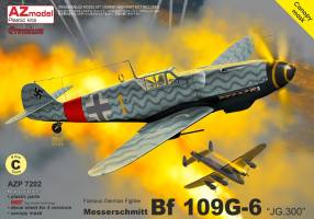 Thumbnail AZ MODEL AZP7202 MESSERSCHMITT BF 109G-6 JG 300