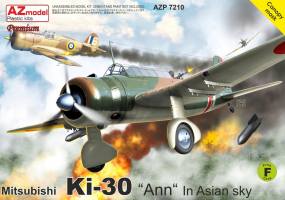 Thumbnail AZ MODEL AZP7210 MITSUBISHI KI-30 ANN IN ASIAN SKY