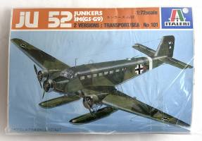 Thumbnail ITALERI  101 JUNKERS Ju 52/3M G5 G9 TRANSPORT/SEA  NO BOX 