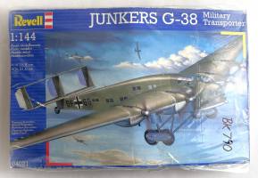 Thumbnail REVELL 04021 JUNKERS G-38 MILITARY TRANSPORT  NO BOX 