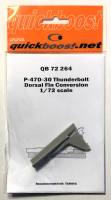 Thumbnail QUICKBOOST.NET 72264 P-47D-30 THUNDERBOLT DORSAL FIN CONVERSION