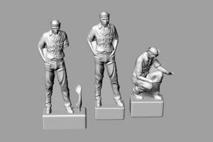 Thumbnail BRENGUN 48181 US BAVY SAILORS FOR WWII DIORAMAS