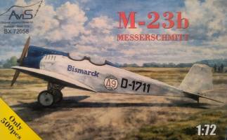 Thumbnail AVIS 72058 MESSERSCHMITT M.23B