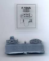 Thumbnail CUTTING EDGE CEC48260 F-104A SUPER DETAILED INSTRUMENT PANEL