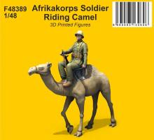 Thumbnail CMK 48389 AFRIKAKORPS SOLDIER RIDING CAMEL